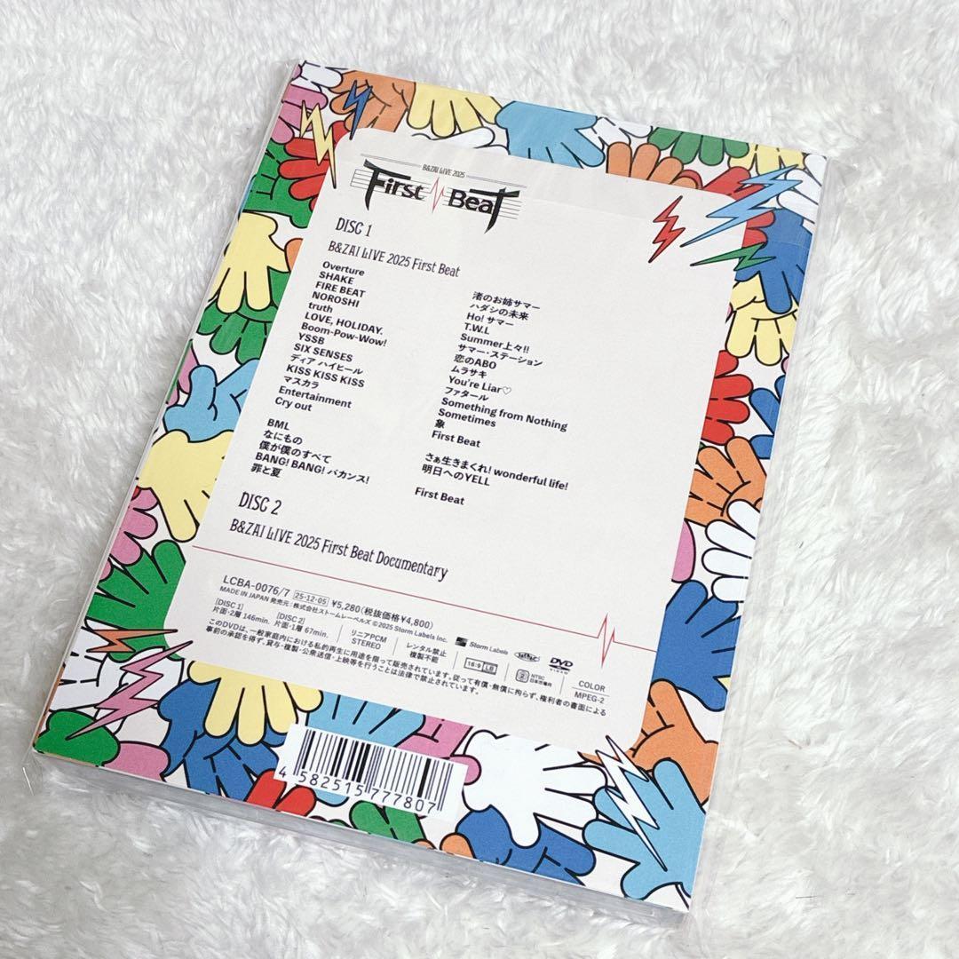 ラスト1点 DVD B&ZAI LIVE 2025 First Beat - メルカリ