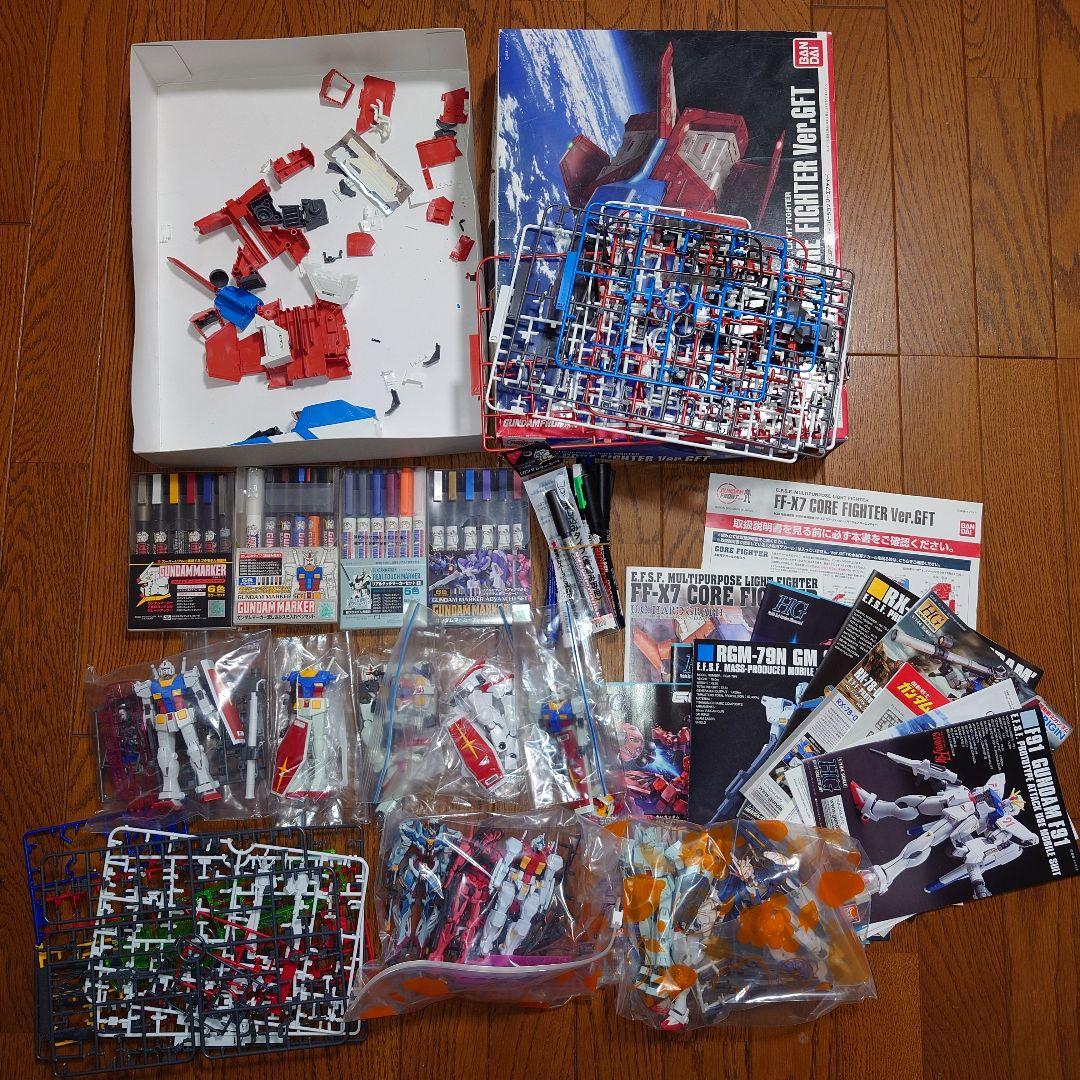 ガンプラ　HG ジャンク　ガンダムマーカー　セット ガンダムメタリックマーカーセット (リニューアル) | HLJ.co.jp