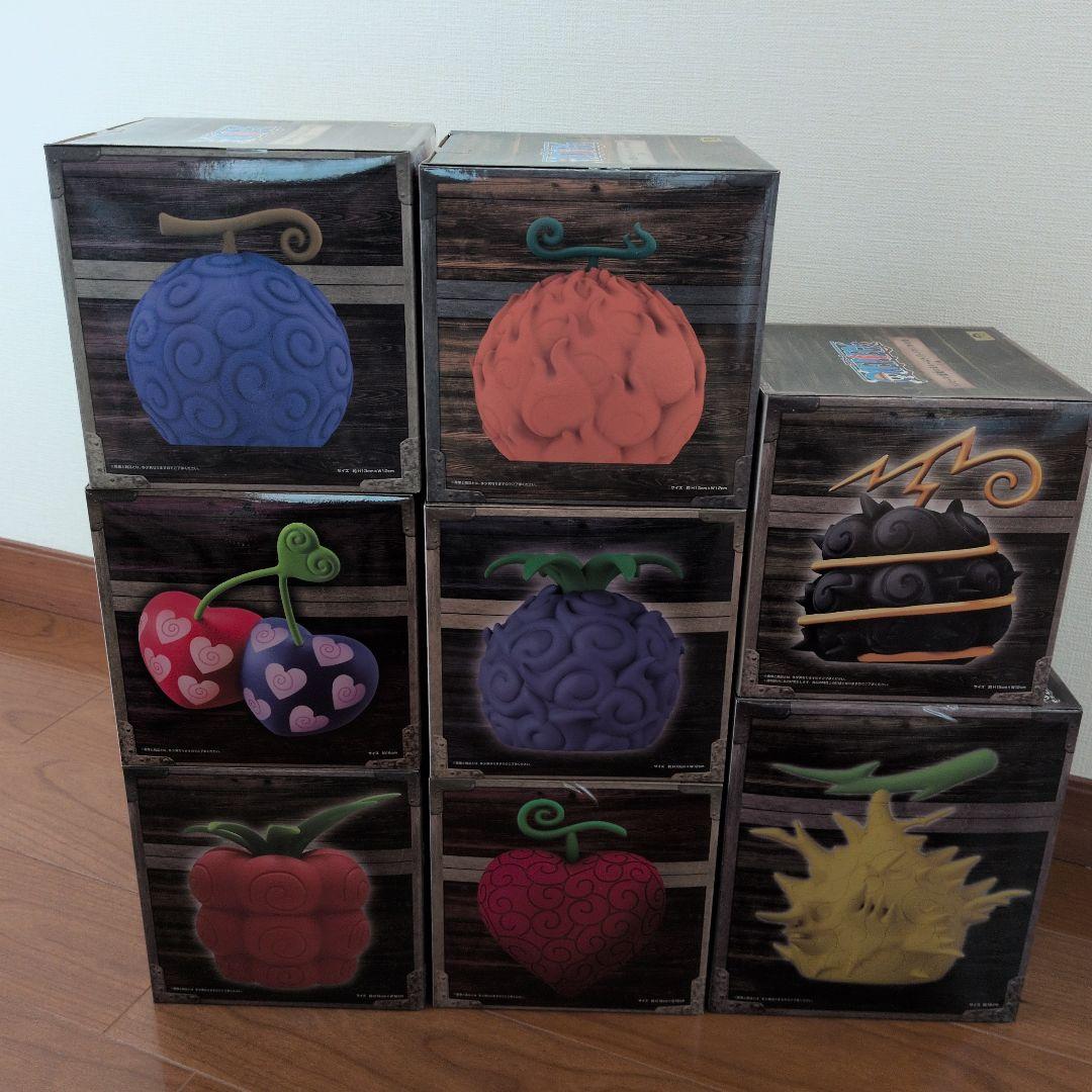 【新品未開封】ワンピース　悪魔の実ルームライト８点セット 新品未開封】ワンピース ONE PIECE 悪魔の実 ルームライト - メルカリ