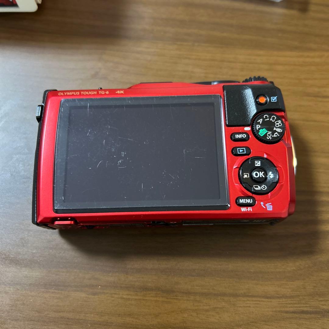 OLYMPUS Tough TG-6 レッド 本体 - メルカリ