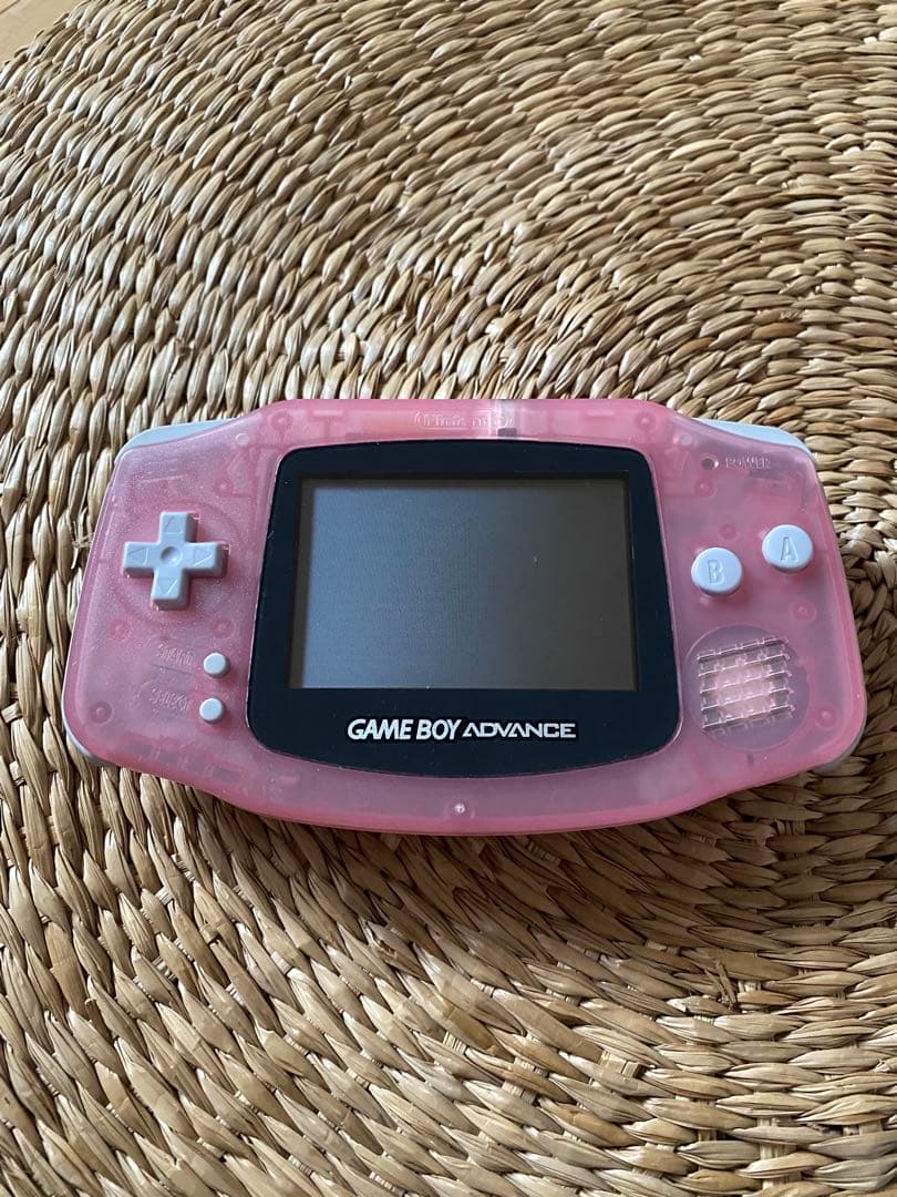 ゲームボーイアドバンス ミルキーピンク 本体 - メルカリ