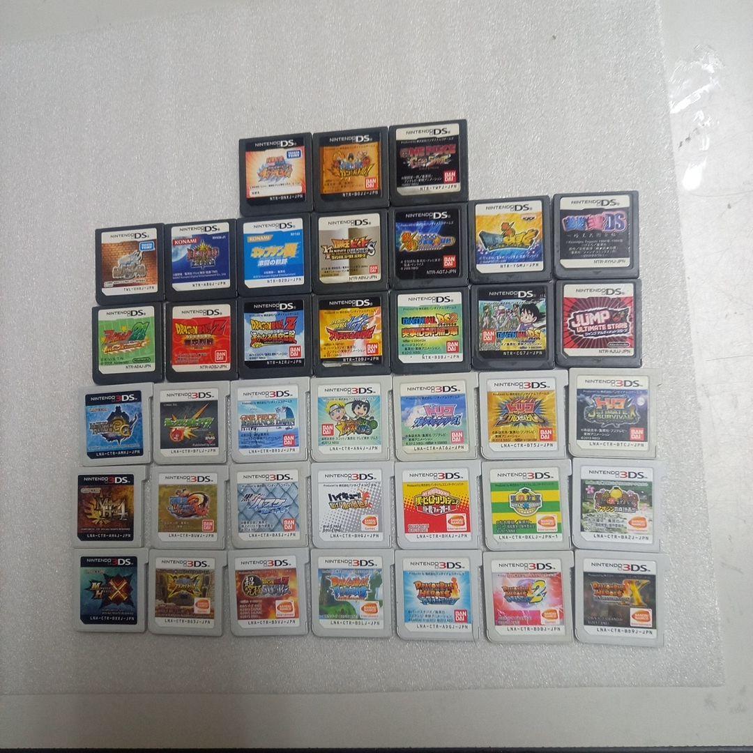 3DS,DS 少年ジャンプ系ソフト34本+オマケ4本　合計38本セット