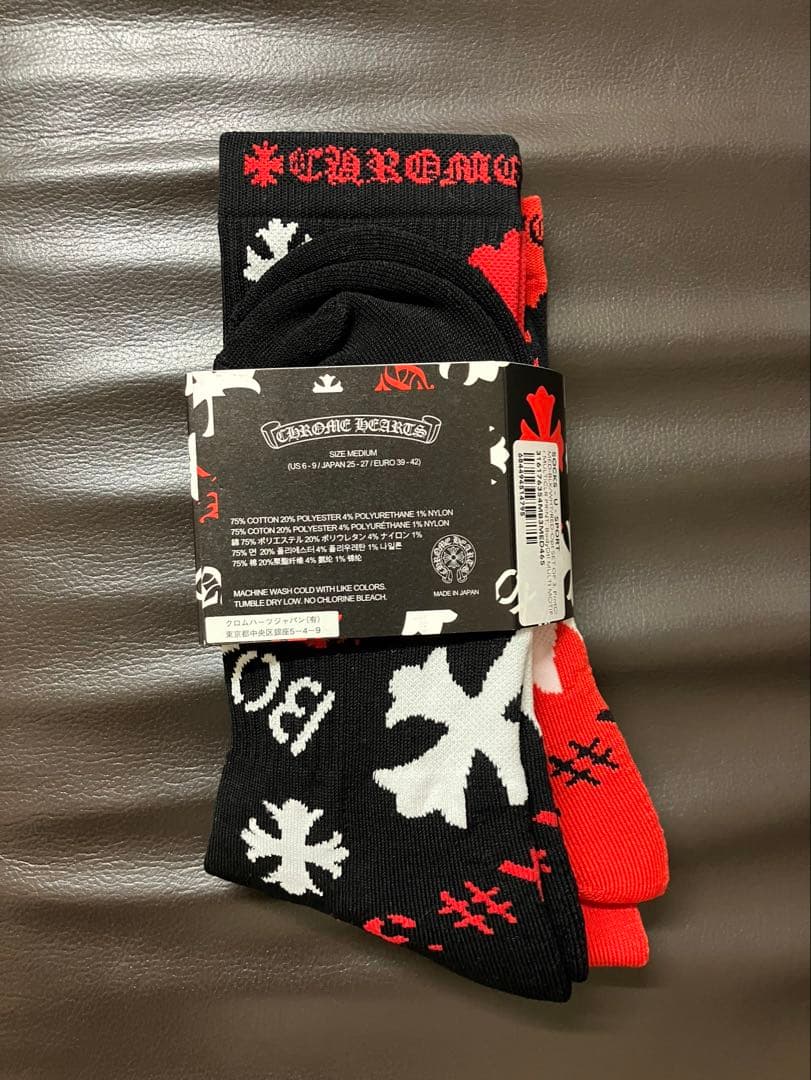 くろべー様専用【12】CHROME HEARTS(クロムハーツ) ソックス※2足