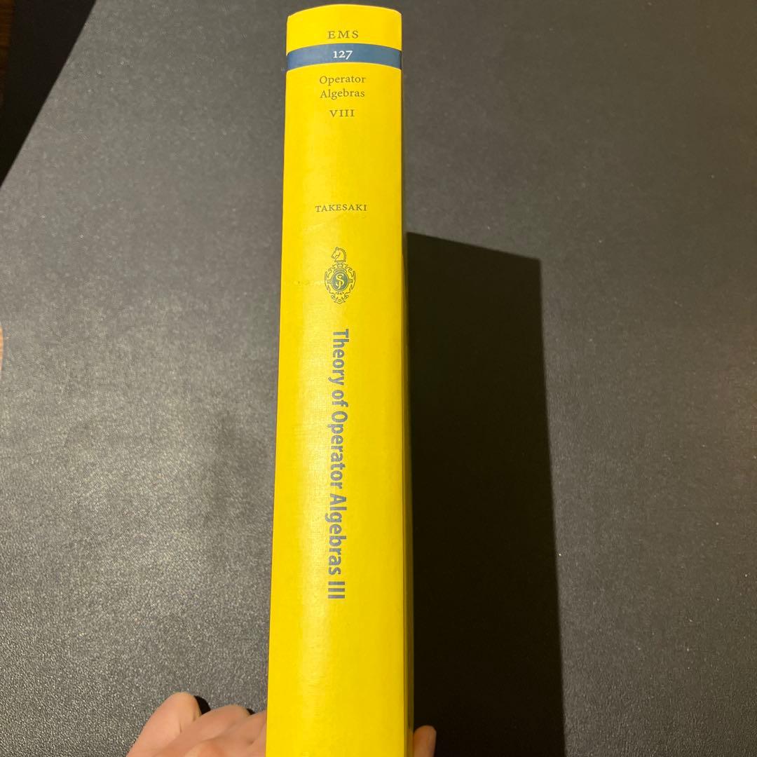 洋書古書】Theory of Operator Algebras III