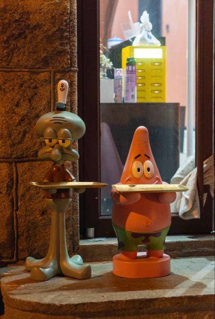 スポンジボブ パトリック君 特大インテリア フィギュア - メルカリ