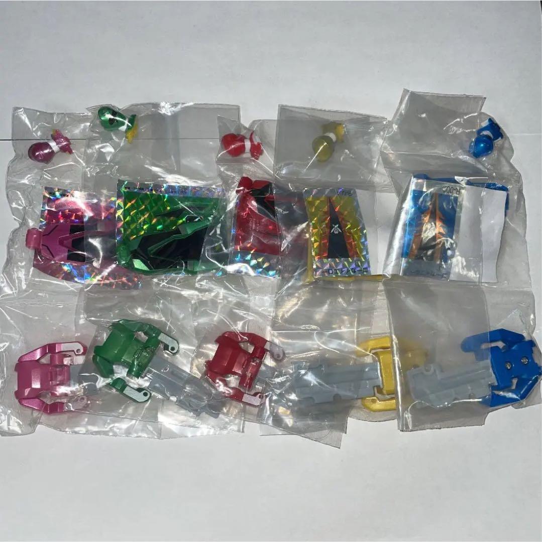 【希少】【大いなる力ver.5本セット】海賊戦隊ゴーカイジャー　レンジャーキー メタリックver ゴーカイジャーレンジャーキー5本セット 大いなる力