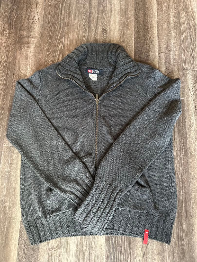 90s DIESEL ドライバーズニット - メルカリ