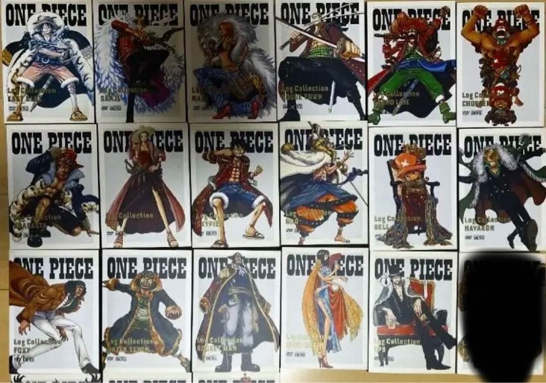 美品！！ONE PIECE Log Collection\" セット エイベックスピクチャーズ|ワンピース LOG COLLECTION セット|【ハード