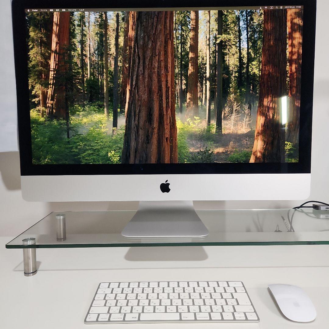 iMac27インチ2019 5K,1TB Fusion/24GB（箱あり） - メルカリ