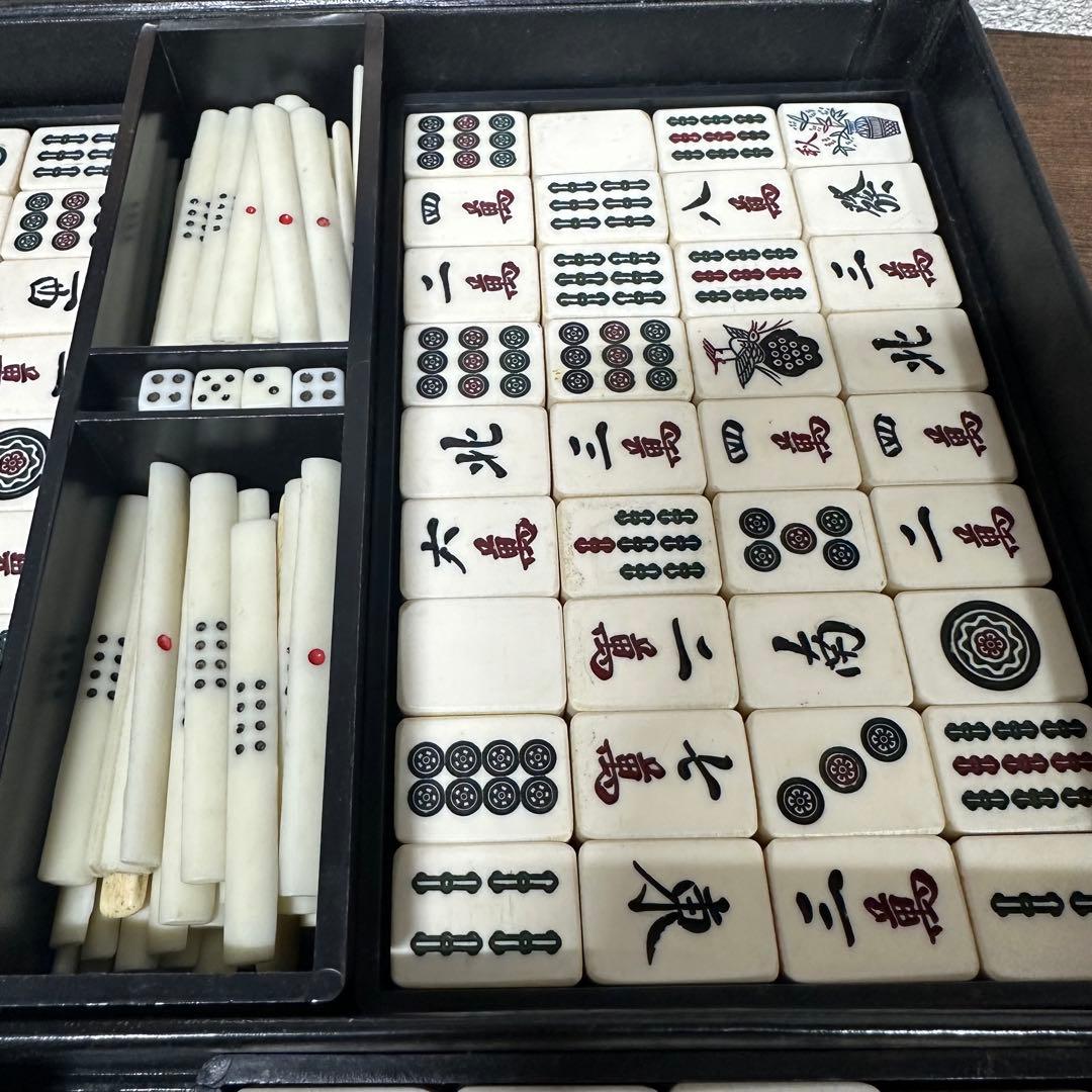 麻雀牌セット 伝統デザイン - メルカリ