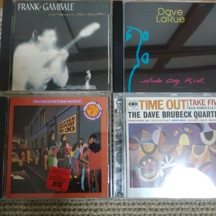 CDコレクション - ジャズ・フユージョン・ロック・37枚+追加10枚セット