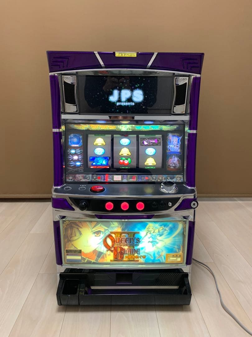 JPS パチスロ クイーンズブレイド2 玉座を継ぐ者 実機 スロット