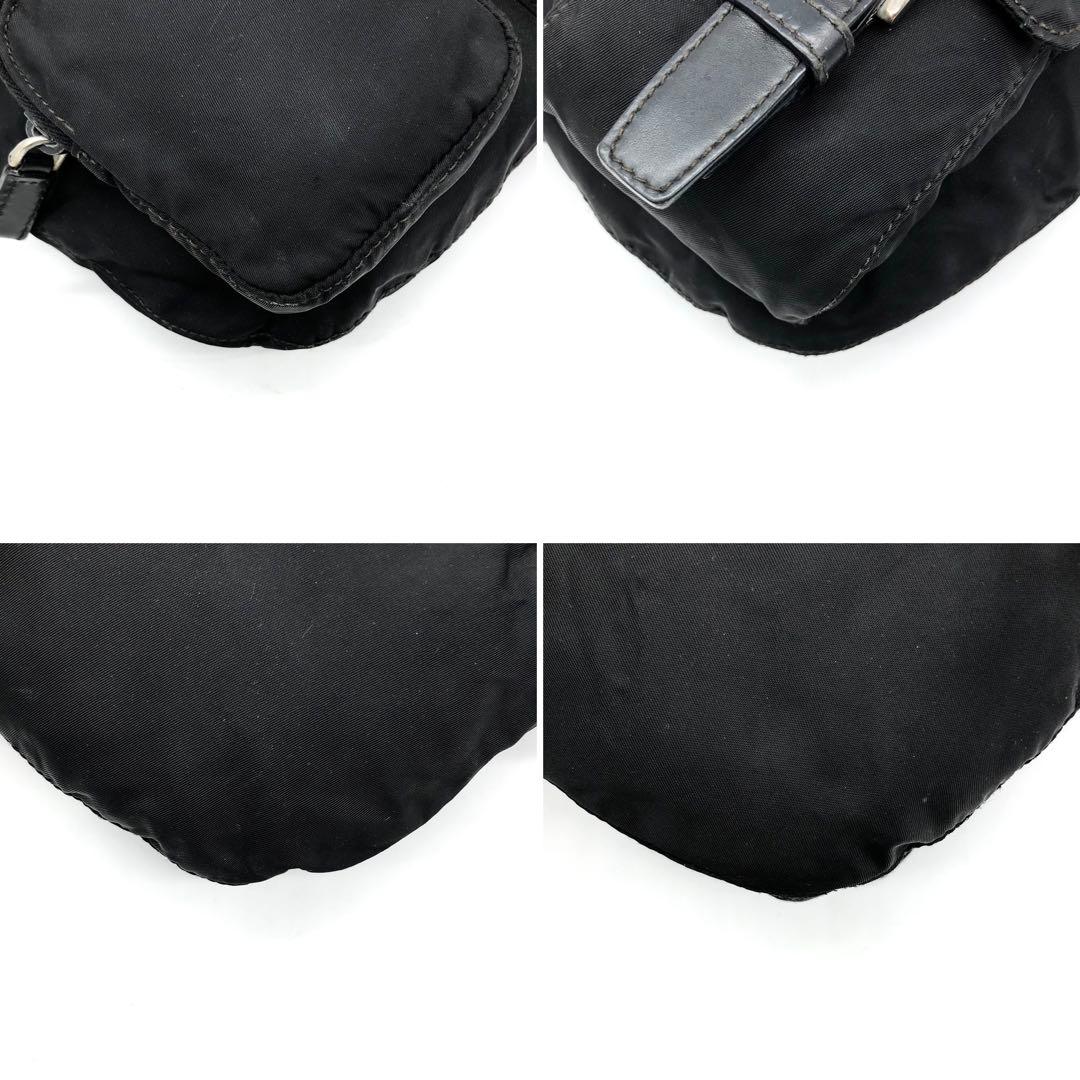 プラダ ウエストバッグ 三角ロゴプレート ベルト ナイロン レザー