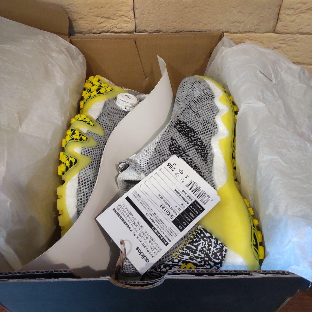 adidas GXO1019 ゴルフシューズ 25.5cm