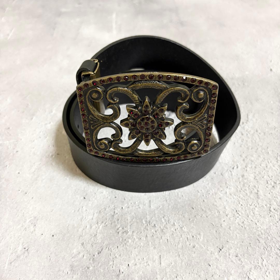 y2k archive 00s Gothic Buckle Belt - メルカリ