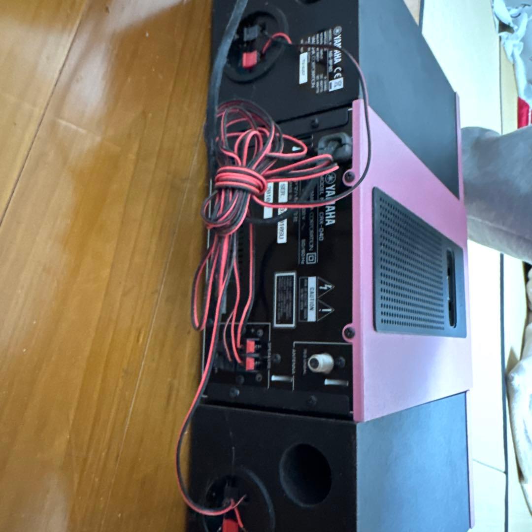YAMAHA CRX-040 ピンク コンパクトオーディオ - メルカリ