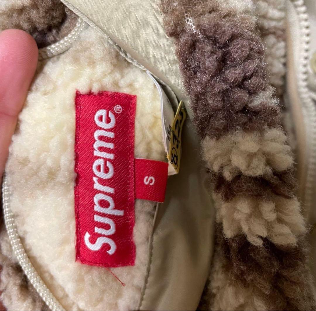 Supreme reversible windstopper S ボア セール中 - メルカリ