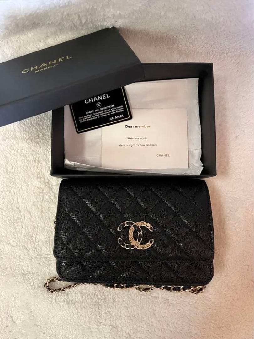 CHANEL ノベルティ ショルダーバッグ チェーンウォレット - メルカリ