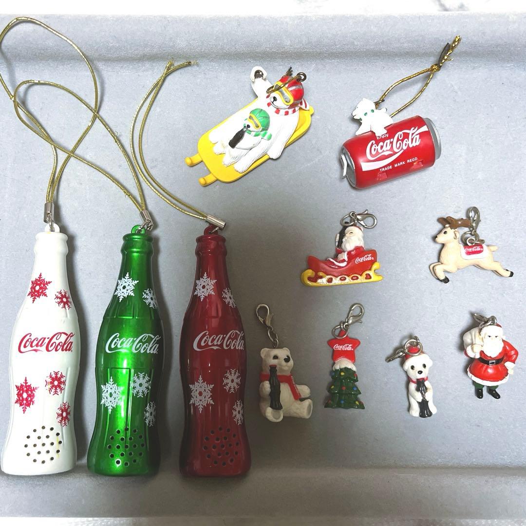 コカコーラ クリスマス オーナメント 非売品 ベル サンタ トナカイ