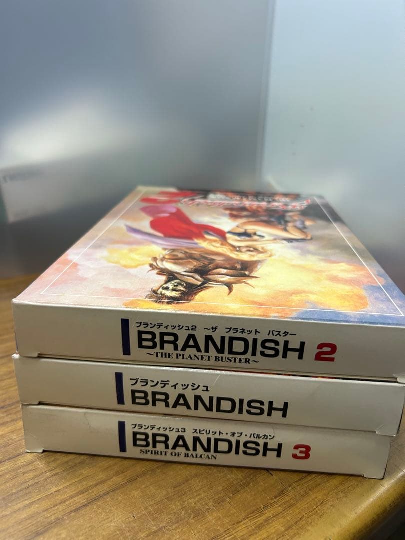 日本ファルコム ブランディッシュ 1〜3 PC-98 CD-ROM版