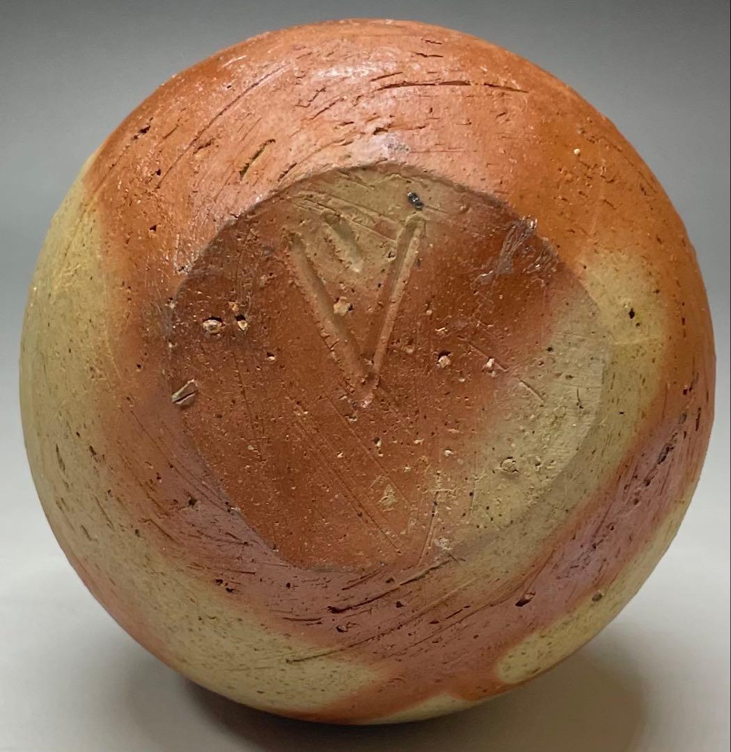 人間国宝 伊勢崎淳 備前緋襷徳利 四方桟共箱 d5732 - メルカリ