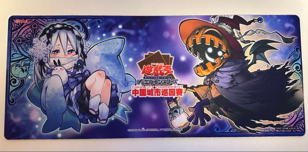 遊戯王プレイマットハーフゴーストリックの雪女ランタン中国公式