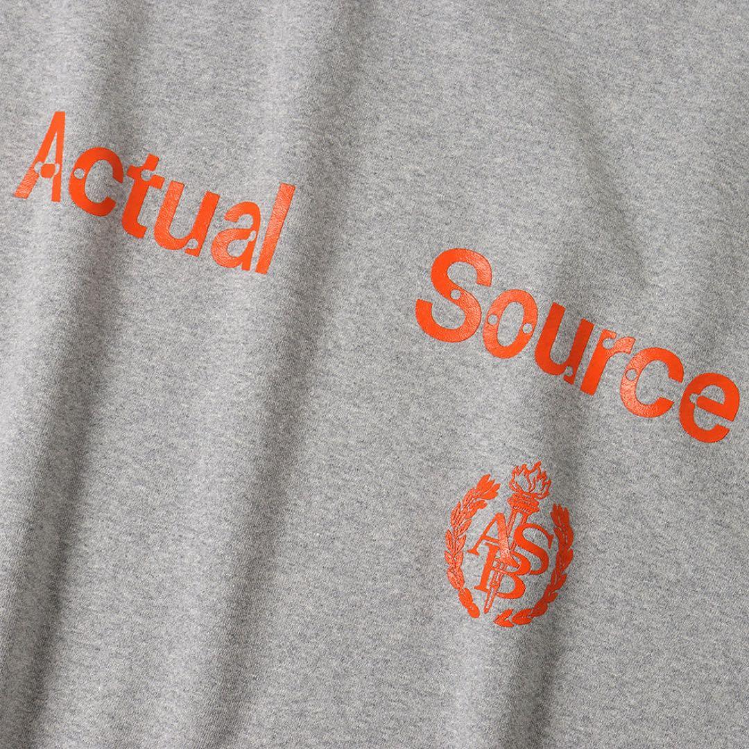 AS×FS LIGHT OZ CREW NECK SWEAT \"COLLEGE\"