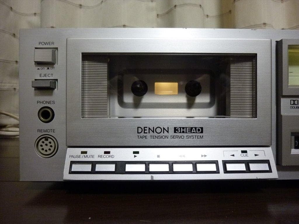 DENON デンオン カセットデッキ TR-F2 修理済 全機能動作確認