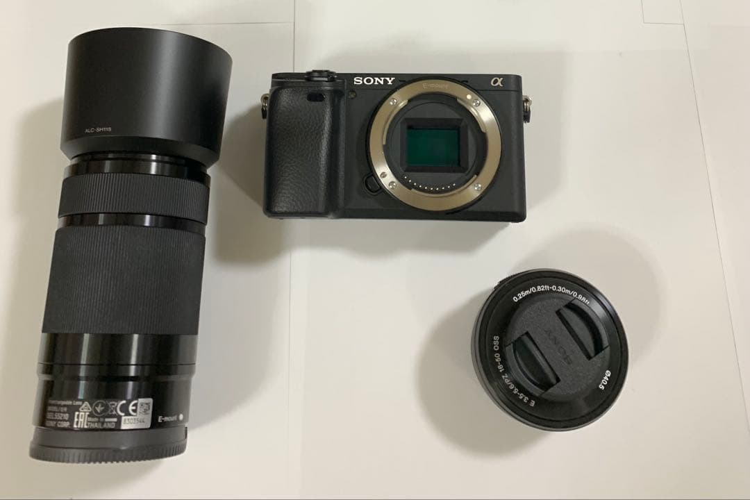 SONY α6400 ミラーレス レンズ、PLフィルター他