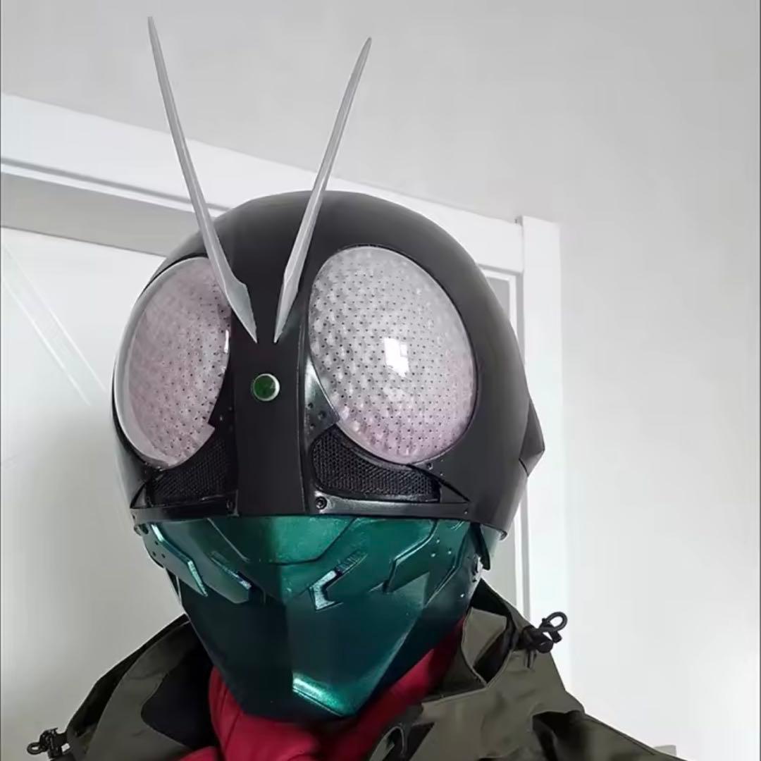 仮面ライダー1号 マスク 特撮 戦隊 ヘルメット アニメ 昭和 - メルカリ