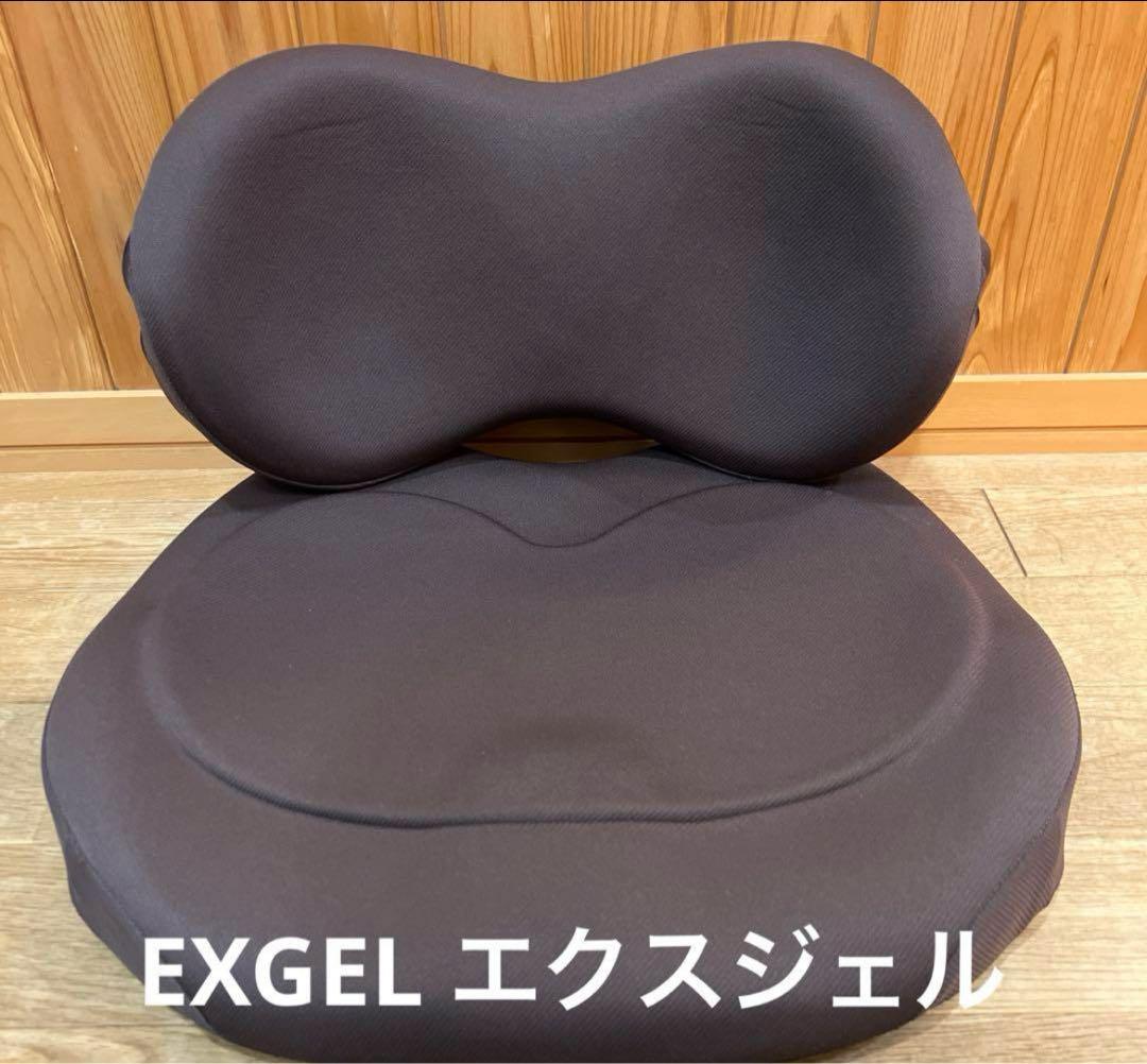 【美品】EXGELエクスジェル ハグカンフィ ブラウン 骨盤サポート ハグカンフィ | EXGEL SEATING LAB エクスジェル シーティングラボ