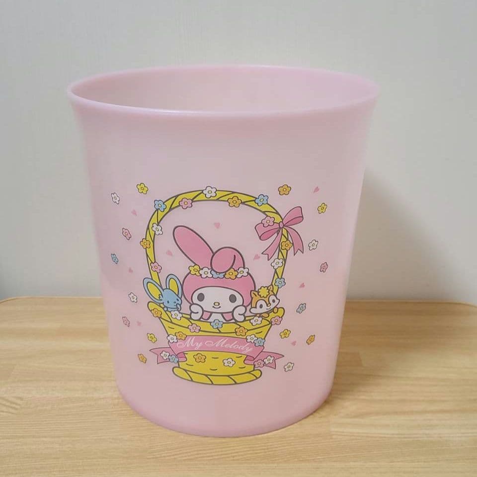 サンリオ マイメロディグッズ ゴミ箱 ダストボックス レトロ レア