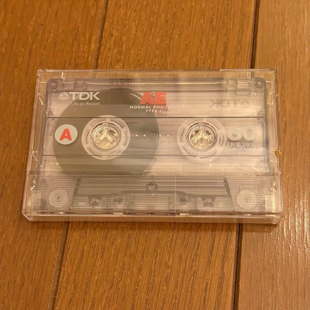 TDK AE カセットテープ 60分 未使用 - メルカリ