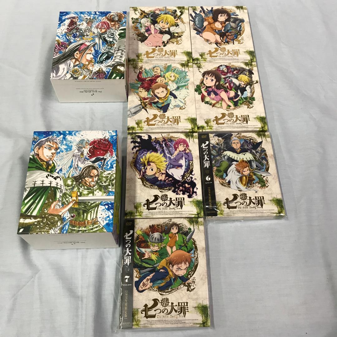 DVD-BOX 七つの大罪 完全生産限定版 1巻～7巻 まとめ Amazon.co.jp: 七つの大罪 1【完全生産限定版】 [Blu-ray] : 梶裕貴