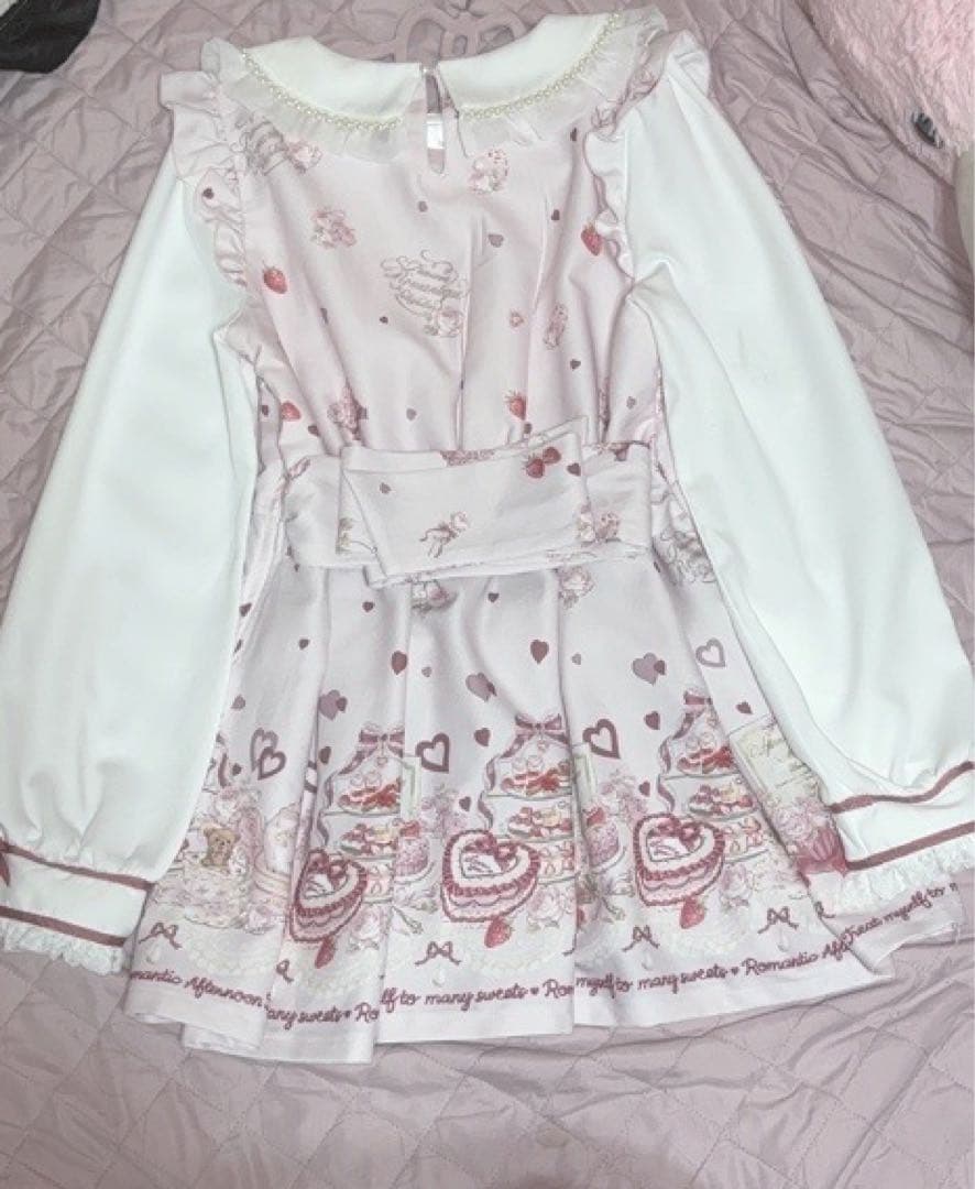 Many Hearts Afternoontea柄セットアップ(LIZLISA) - メルカリ