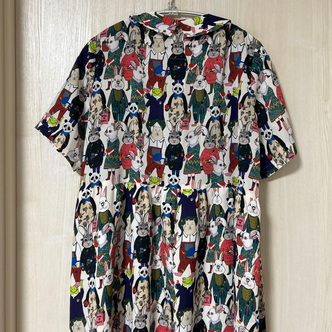 マンナインmannine ワンピース 半袖 新品未使用❣️ - メルカリ