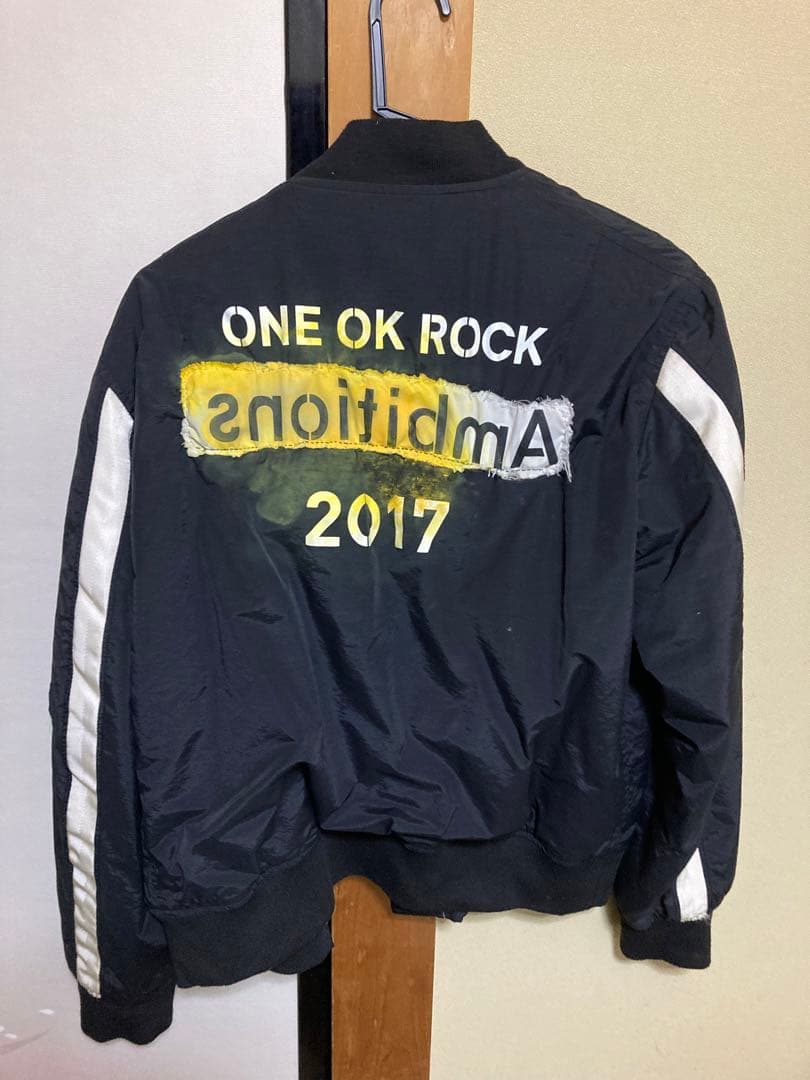 ONE OK ROCK Taka 着用Ambitions 2017 MA-1 - メルカリ