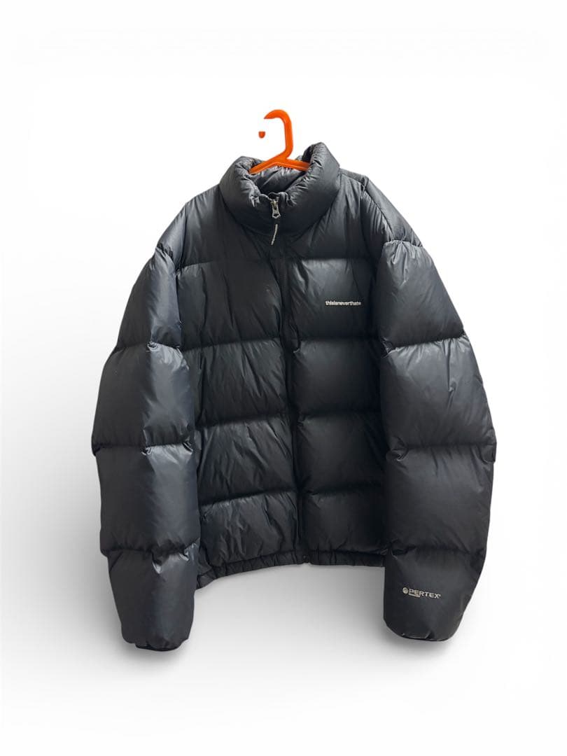 thisisneverthat ブラック ダウンジャケット L - メルカリ
