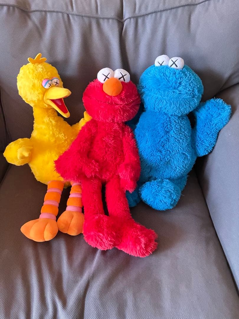 UNIQLO kaws ユニクロ カウズ セサミストリート ぬいぐるみ UNIQLO x KAWS Sesame Street ユニクロカウズ セサミストリート