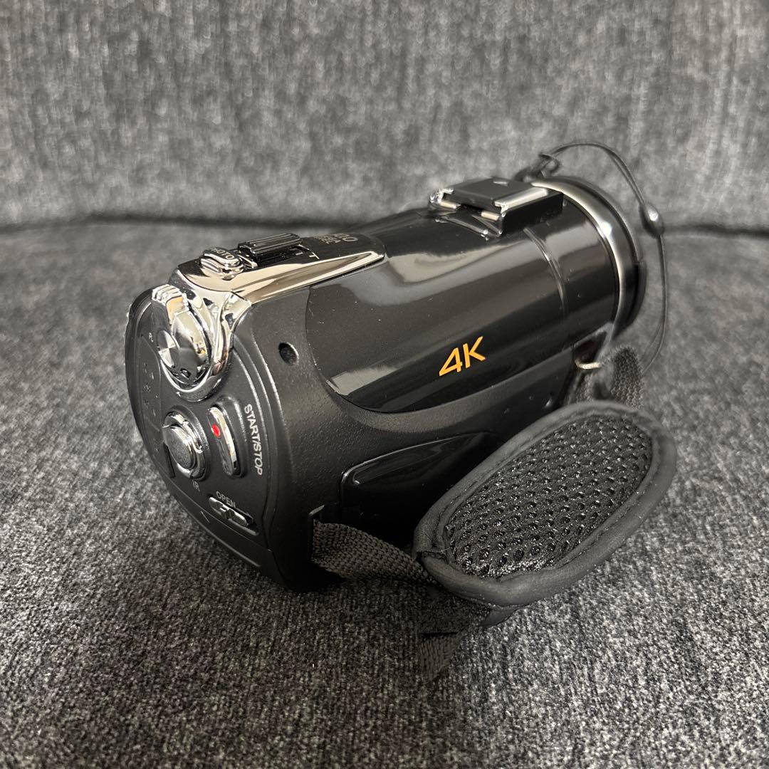 SONY製CMOSセンサー使用 4Kビデオカメラ DV-AC3-2-BK - メルカリ