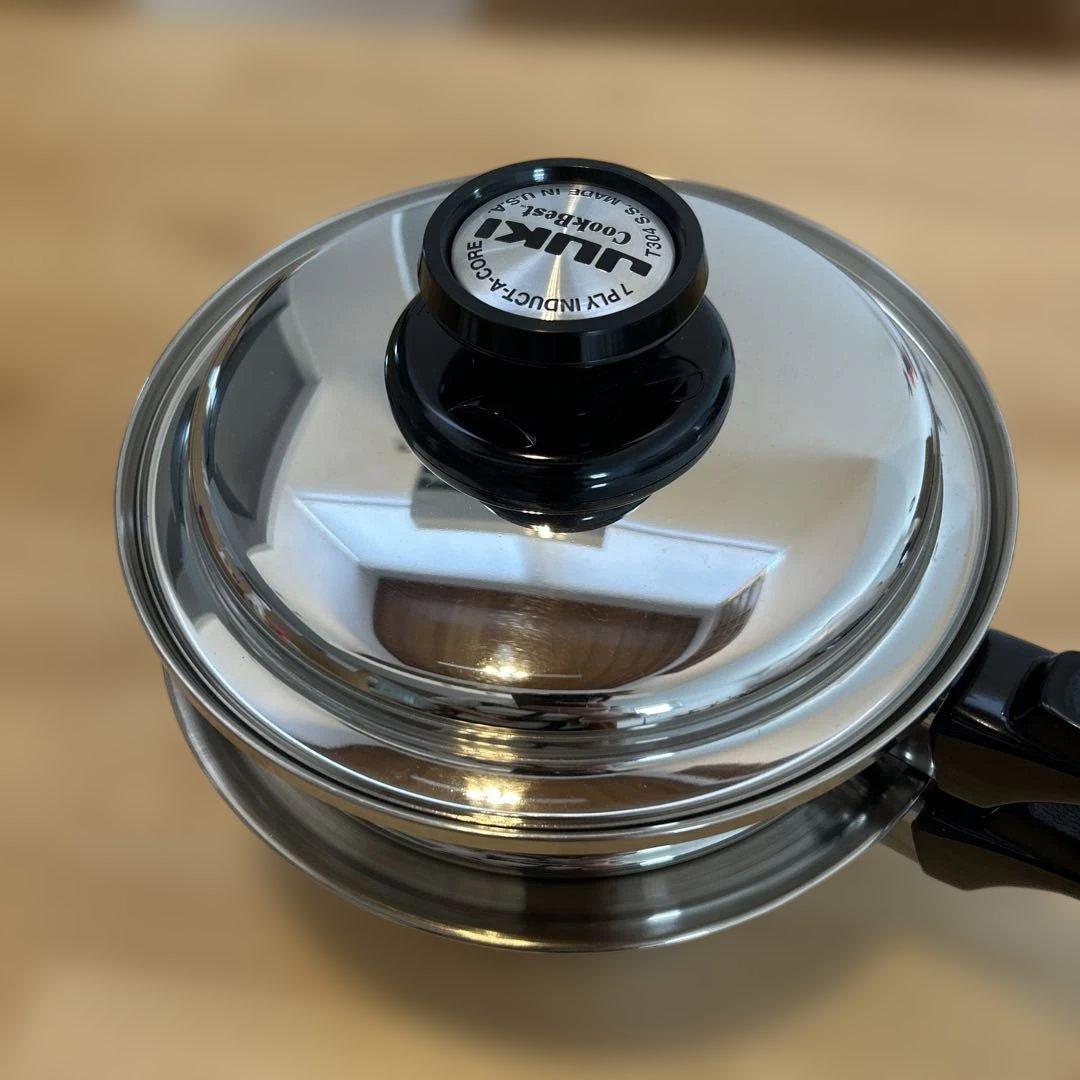 JUKI Cook Best ステンレス無水鍋 ソースパン 7-Ply - メルカリ