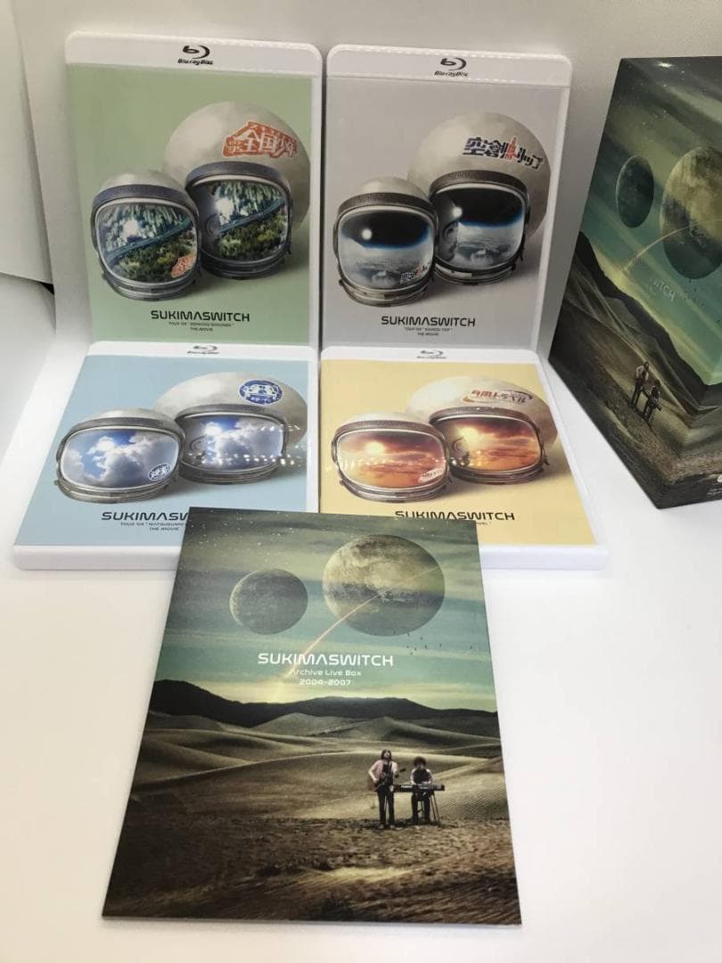 スキマスイッチ「Archive Live Box 2004～2007」FC限定盤