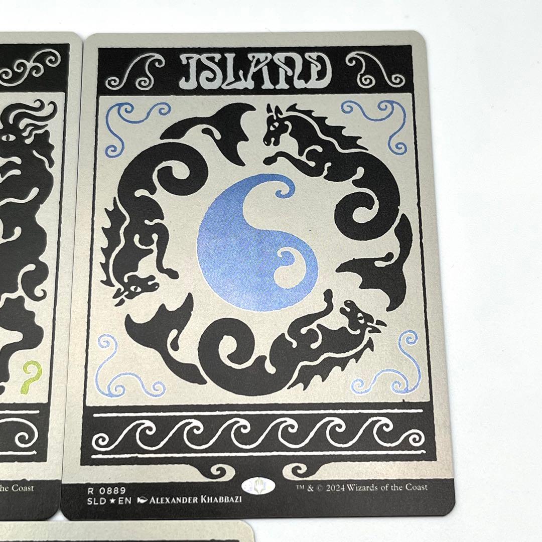 基本土地5種セット FOIL SecretLair MTG