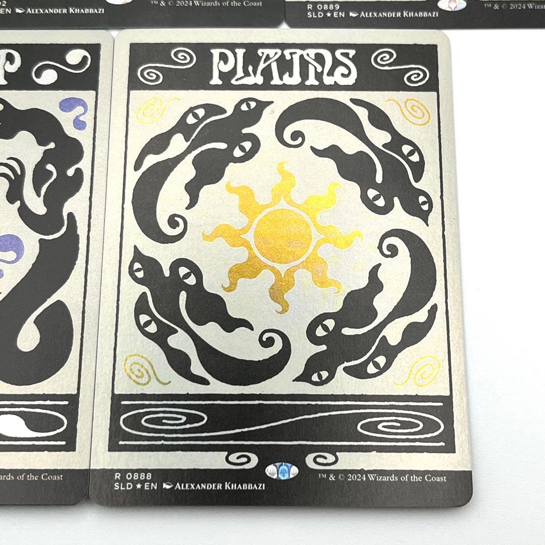 基本土地5種セット FOIL SecretLair MTG