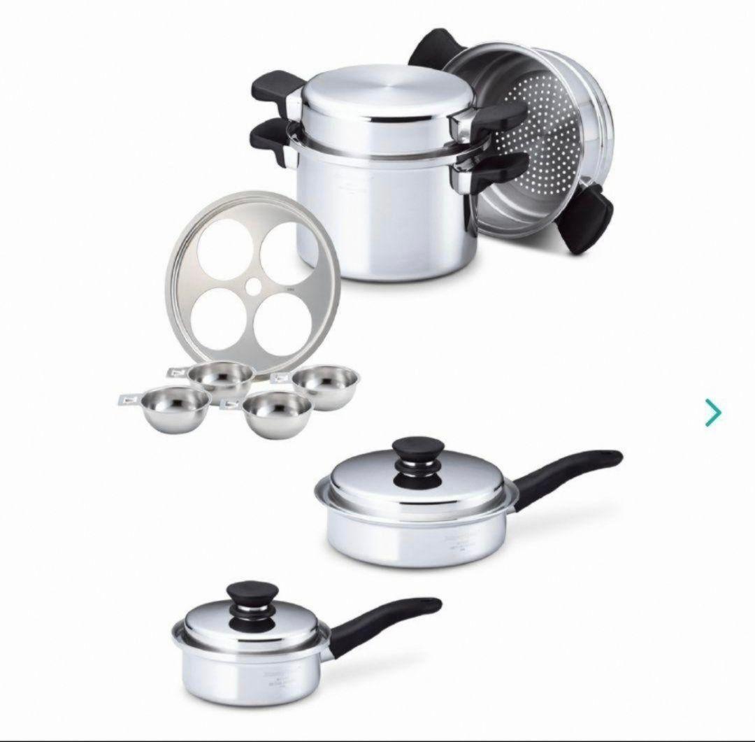 2024年製 新品 アムウェイ 鍋 Sセット 4L 中フライパン 小ソースパン