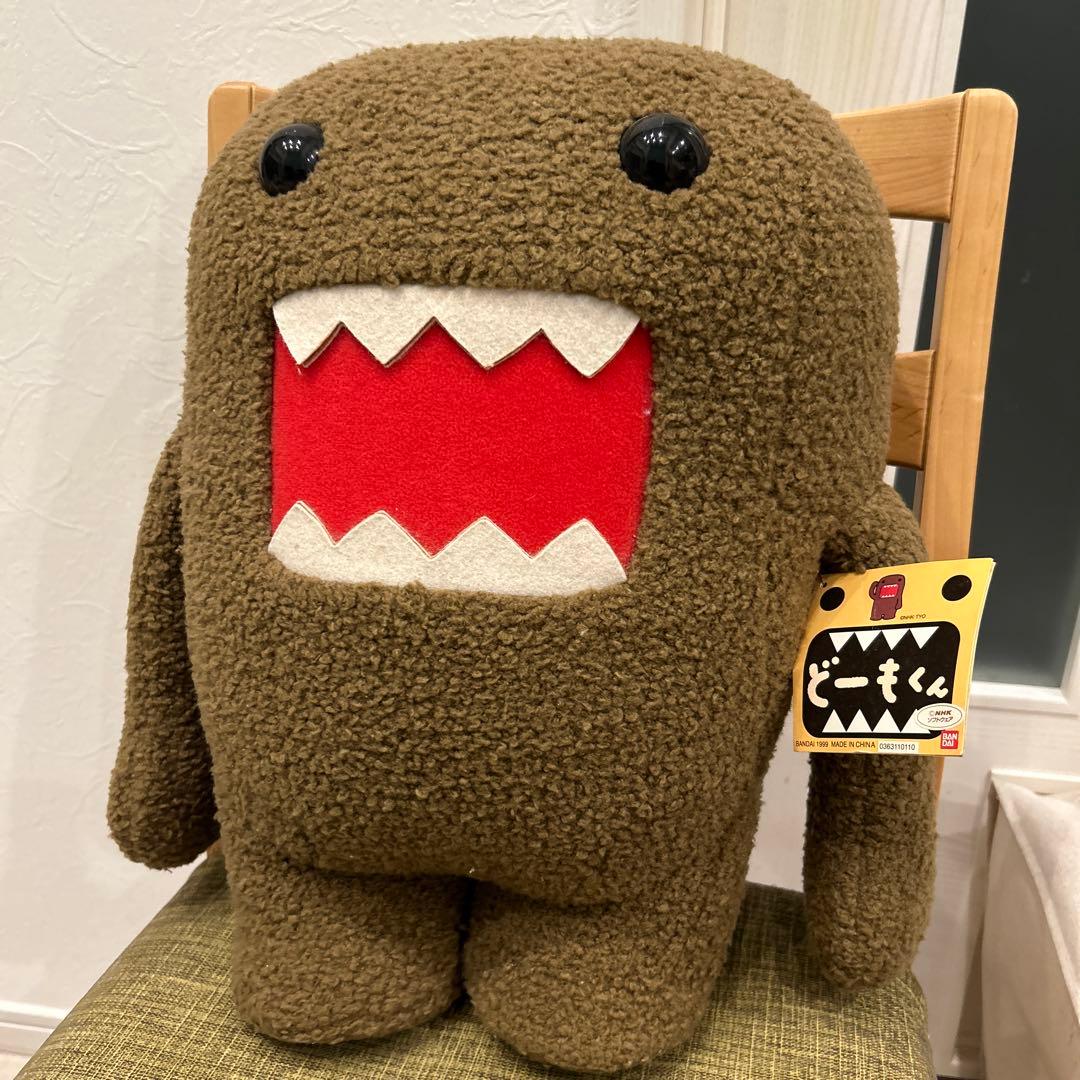 どーもくん 特大ぬいぐるみ 1999年 45cm タグ付き - メルカリ