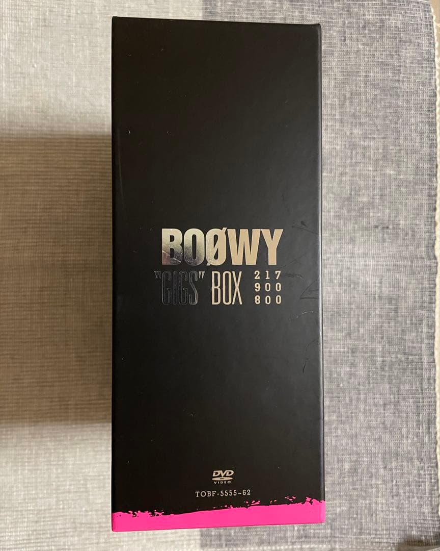 超美品【DVD】BOØWY “GIGS” BOX 8枚組　20周年