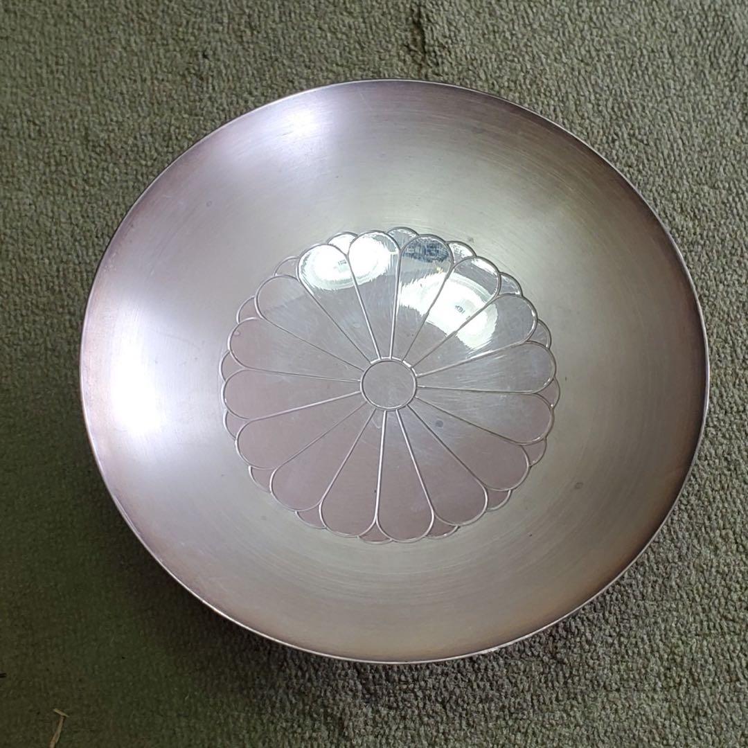 年代物下賜品 銀杯】吉岳宗雲斎造 菊花紋 - メルカリ