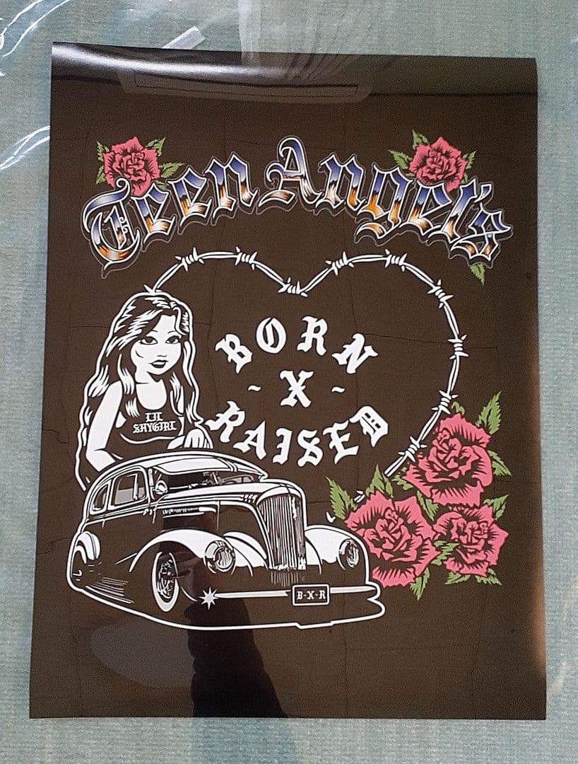 BORN×RAISEDxTEEN ANGELS POSTER チカーノ オールドバイカームービーポスター【①ANGELS FROM HELL】【②ANGELS