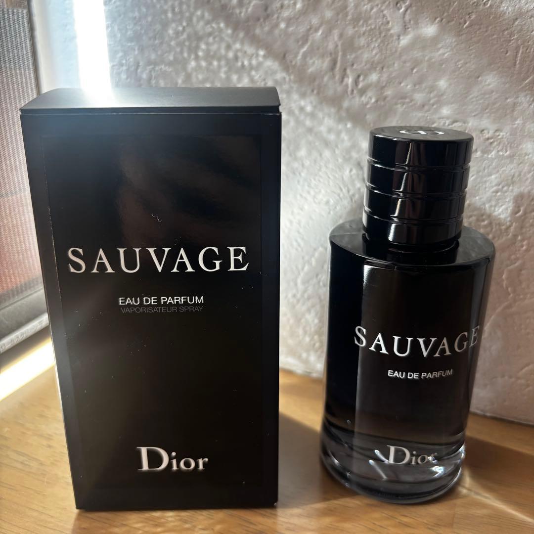 香水(ユニセックス) Dior SAUVAGE Eau de Parfum 100ml DIOR】 ソヴァージュ (SAUVAGE) ジョニーデップ- メンズフレグランス・香水